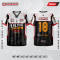 เสื้อกีฬาฟุตบอล SDN-0231 MORE THAN A JERSEY โทนดำขาวแดง