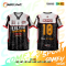 เสื้อกีฬาฟุตบอล SDN-0231 MORE THAN A JERSEY โทนดำขาวแดง