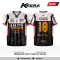 เสื้อกีฬาฟุตบอล SDN-0231 MORE THAN A JERSEY โทนดำขาวแดง