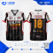 เสื้อกีฬาฟุตบอล SDN-0231 MORE THAN A JERSEY โทนดำขาวแดง