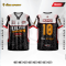 เสื้อกีฬาฟุตบอล SDN-0231 MORE THAN A JERSEY โทนดำขาวแดง