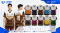 เสื้อกีฬาฟุตบอล SDN-0232 OWN THE MOMENT โทนขาวน้ำตาล
