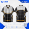 เสื้อกีฬาฟุตบอล SDN-0232 OWN THE MOMENT โทนขาวน้ำตาล
