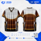 เสื้อกีฬาฟุตบอล SDN-0232 OWN THE MOMENT โทนขาวน้ำตาล