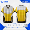 เสื้อกีฬาฟุตบอล SDN-0232 OWN THE MOMENT โทนขาวน้ำตาล