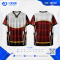 เสื้อกีฬาฟุตบอล SDN-0232 OWN THE MOMENT โทนขาวน้ำตาล