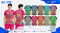 เสื้อกีฬาฟุตบอล SDN-0233 GOOD THINGS TAKE TIME โทนชมพูเหลือง