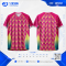 เสื้อกีฬาฟุตบอล SDN-0233 GOOD THINGS TAKE TIME โทนชมพูเหลือง