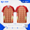 เสื้อกีฬาฟุตบอล SDN-0233 GOOD THINGS TAKE TIME โทนชมพูเหลือง