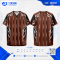 เสื้อกีฬาฟุตบอล SDN-0235 BEAST NEVER STOPS โทนดำแดง