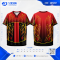 เสื้อกีฬาฟุตบอล SDN-0237 MORE THAN A GAME โทนเหลืองน้ำเงิน