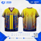 เสื้อกีฬาฟุตบอล SDN-0237 MORE THAN A GAME โทนเหลืองน้ำเงิน