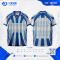 เสื้อกีฬาฟุตบอล SDN-0239 PLAYTIME โทนส้มขาว