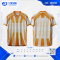 เสื้อกีฬาฟุตบอล SDN-0239 PLAYTIME โทนส้มขาว