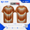 เสื้อกีฬาฟุตบอล SDN-0248 SAME TEAM HIGHER GOALS โทนกรมท่า