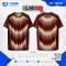 เสื้อกีฬาฟุตบอล SDN-0248 SAME TEAM HIGHER GOALS โทนกรมท่า