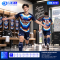 เสื้อกีฬาฟุตบอล SDN-0248 SAME TEAM HIGHER GOALS โทนกรมท่า