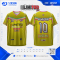 เสื้อกีฬาฟุตบอล SDN-0249 LIMITED EDITION โทนเหลืองชมพู