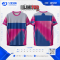 เสื้อกีฬาฟุตบอล SDN-0253 LIMITED EDITION โทนเทาชมพูเขียว