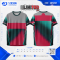 เสื้อกีฬาฟุตบอล SDN-0253 LIMITED EDITION โทนเทาชมพูเขียว