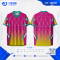 เสื้อกีฬาฟุตบอล SDN-0256 REVOLUTION โทนเหลืองม่วง