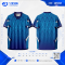 เสื้อกีฬาฟุตบอล SDN-0256 REVOLUTION โทนเหลืองม่วง