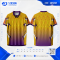 เสื้อกีฬาฟุตบอล SDN-0256 REVOLUTION โทนเหลืองม่วง