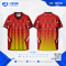 เสื้อกีฬาฟุตบอล SDN-0256 REVOLUTION โทนเหลืองม่วง