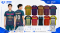 เสื้อกีฬาฟุตบอล SDN-0257 FOOTBOYS โทนเขียวชมพู