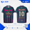 เสื้อกีฬาฟุตบอล SDN-0257 FOOTBOYS โทนเขียวชมพู