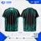 เสื้อกีฬาฟุตบอล SDN-0258 STRIKER โทนดำฟ้า