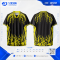 เสื้อกีฬาฟุตบอล SDN-0258 STRIKER โทนดำฟ้า