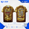 เสื้อกีฬาฟุตบอล SDN-0259 LEADER GENERATION โทนน้ำตาลทอง