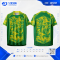 เสื้อกีฬาฟุตบอล SDN-0259 LEADER GENERATION โทนน้ำตาลทอง