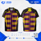 เสื้อกีฬาฟุตบอล SDN-0261 STRONG โทนม่วงเหลือง