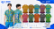 เสื้อกีฬาฟุตบอล SDN-0262 AWAKEN โทนฟ้าเหลือง
