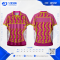 เสื้อกีฬาฟุตบอล SDN-0262 AWAKEN โทนฟ้าเหลือง