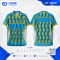เสื้อกีฬาฟุตบอล SDN-0262 AWAKEN โทนฟ้าเหลือง