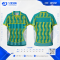 เสื้อกีฬาฟุตบอล SDN-0262 AWAKEN โทนฟ้าเหลือง