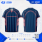 เสื้อกีฬาฟุตบอล SDN-0263 JUST DO IT โทนม่วงทอง
