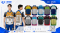 เสื้อกีฬาฟุตบอล SDN-0264 โทนขาวส้มน้ำเงิน