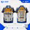 เสื้อกีฬาฟุตบอล SDN-0264 โทนขาวส้มน้ำเงิน