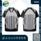เสื้อกีฬาฟุตบอล SDN-0264 โทนขาวส้มน้ำเงิน
