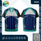 เสื้อกีฬาฟุตบอล SDN-0264 โทนขาวส้มน้ำเงิน
