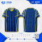 เสื้อกีฬาฟุตบอล SDN-0266 STAY FOCUS โทนขาวน้ำเงิน