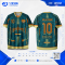 เสื้อกีฬาฟุตบอล SDN-0268 SENTINEL โทนเขียวส้ม
