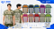 เสื้อกีฬาฟุตบอล SDN-0270 SCOPE โทนเขียวขี้ม้า