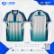 เสื้อกีฬาฟุตบอล SDN-0271 BORN TO BE FREE โทนม่วงส้ม