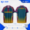 เสื้อกีฬาฟุตบอล SDN-0271 BORN TO BE FREE โทนม่วงส้ม