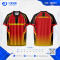 เสื้อกีฬาฟุตบอล SDN-0271 BORN TO BE FREE โทนม่วงส้ม